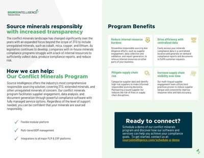 Conflict Minerals Program Guide