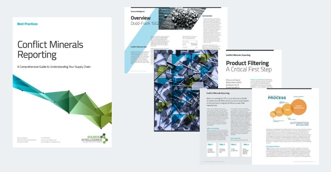 Conflict Minerals White Paper Spread